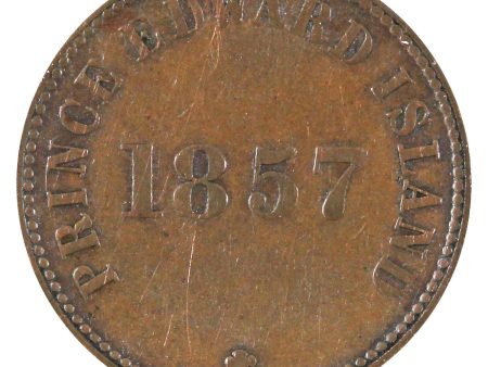 PE-7C2 1857 PEI Self Government and Free Trade Token Extra Fine (EF-40) $ Online Hot Sale