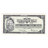 S4-B-AM1 Red Serial #1974 Canadian Tire Coupon 5 Cents Uncirculated Discount