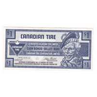 S23-Fa-999 Replacement 1998 Canadian Tire Coupon $1.00 Almost Uncirculated For Discount