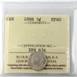 1898 Canada 5-cents ICCS Certified EF-40 Sale