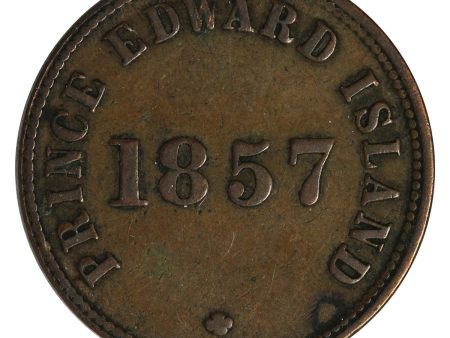 PE-7C1 1857 PEI Self Government & Free Trade Token Very Fine (VF-30) Fashion