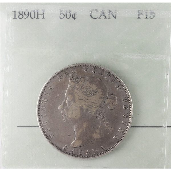 1890H Canada 50-cents Prestige Certified F-15 Online Hot Sale