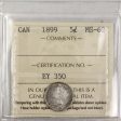 1899 Canada 5-cents ICCS Certified MS-62 (EY 350) Cheap