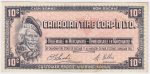 S1-C-C 1961 Canadian Tire Coupon 10 Cents Extra Fine (Stain) Sale