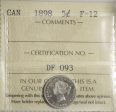 1898 Canada 5-cents ICCS Certified F-12 Discount