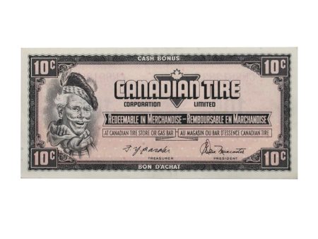 S4-C-CN 1974 Canadian Tire Coupon 10 Cents VF-EF Fashion