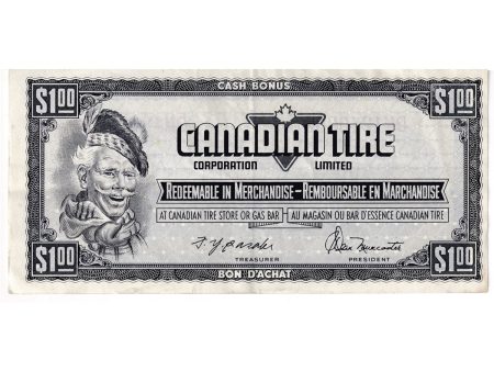 S4-F-DM1 1974 Canadian Tire Coupon $1.00 VF-EF Online now