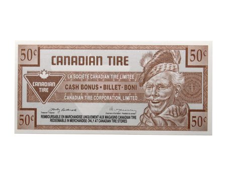 S15-Ea-90 Replacement 1992 Canadian Tire Coupon 50 Cents Uncirculated For Discount