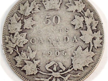 1906 Canada 50-cents G-VG (G-6) Discount