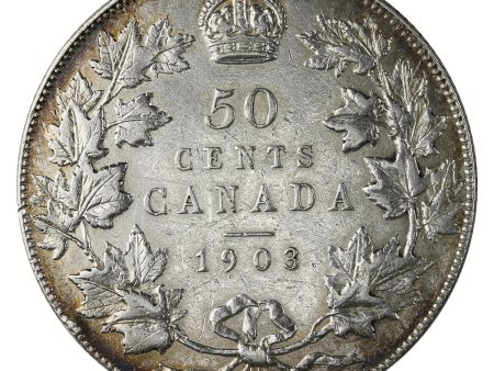 1903H Canada 50-cents Extra Fine (EF-40) $ Cheap