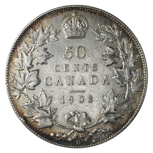 1903H Canada 50-cents Extra Fine (EF-40) $ Cheap