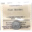 1870 Flat Border Canada 5-cents ICCS Certified VF-30 on Sale