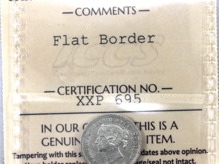 1870 Flat Border Canada 5-cents ICCS Certified VF-30 on Sale