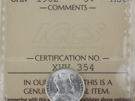 1902 Canada 5-cents ICCS Certified MS-64 on Sale