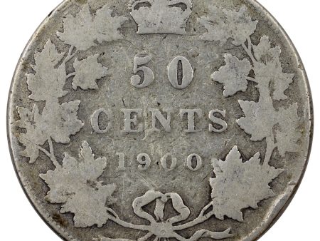 1900 Canada 50-cents About Good (AG-3) Discount