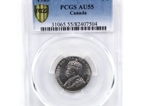 1923 Canada 5-cents PCGS Certified AU-55 Online Hot Sale