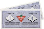 S20-Fa-10 Replacement 1996 Canadian Tire Coupon $1.00 Uncirculated (2 in Sequence) Supply