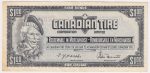 S4-F-DM2 Orange # 1974 Canadian Tire Coupon $1.00 Almost Uncirculated (Stain) Hot on Sale