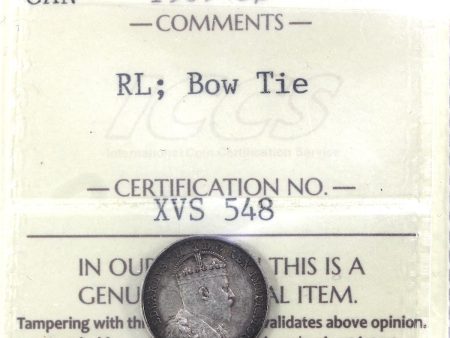 1909 RL, Bow Tie Canada 5-cents ICCS Certified VF-30 For Discount