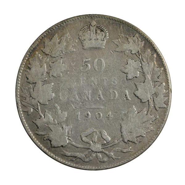 1904 Canada 50-cents VG-F (VG-10) $ Online now