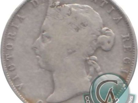 1899 Canada 50-cents Very Good (VG-8) $ Hot on Sale