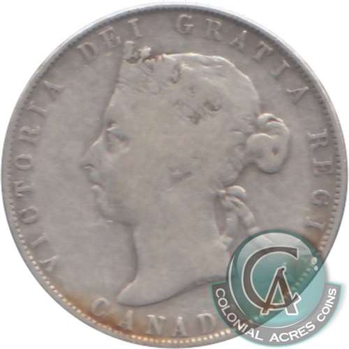 1899 Canada 50-cents Very Good (VG-8) $ Hot on Sale