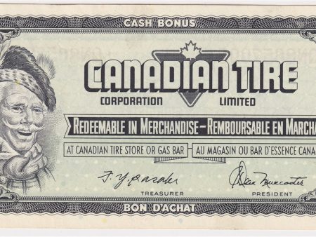 S4-B-QN 1974 Canadian Tire Coupon 5 Cents Uncirculated Hot on Sale