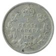 1908 Large 8 Canada 5-cents ICCS Certified VF-20 Sale