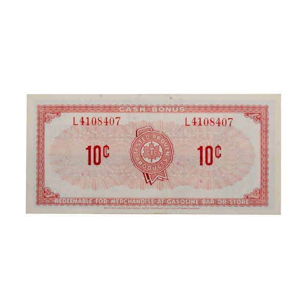 S1-C-L 1961 Canadian Tire Coupon 10 Cents VF-EF Online Sale