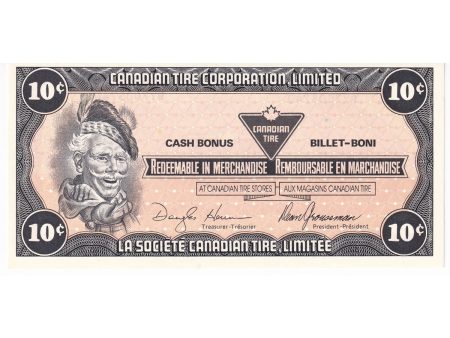 S8-C-BY1 White C 1985 Canadian Tire Coupon 10 Cents Uncirculated Hot on Sale