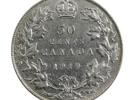 1919 Canada 50-cents VF-EF (VF-30) $ Online