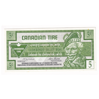 S24-Ba-20 Replacement 1998 Canadian Tire Coupon 5 Cents Uncirculated Hot on Sale