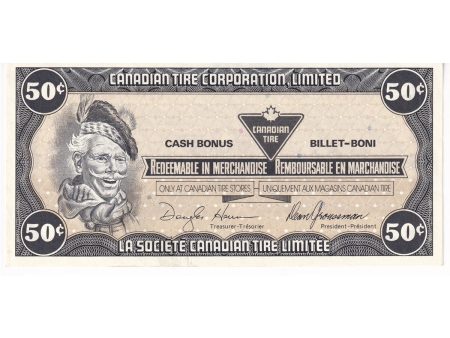 S9-E-DZ1 1987 Canadian Tire Coupon 50 Cents Uncirculated Online now