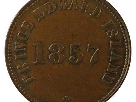 PE-7C1 1857 PEI Self Government & Free Trade Token Extra Fine (EF-40) $ Online Sale