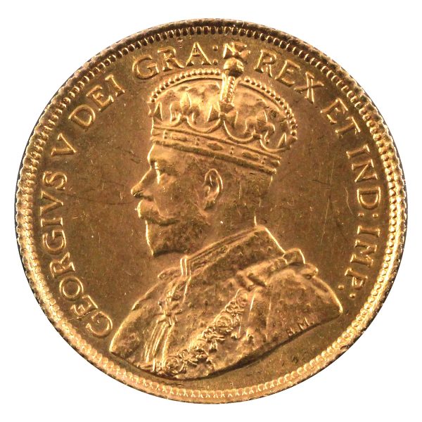 1913 Canada $5 Gold UNC+ (MS-62) $ Online