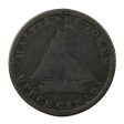 UC-9A1 1820 Upper Canada Commercial Change Halfpenny Token F-VF (F-15) Online Hot Sale