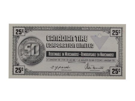 S3-D-U 1972 Canadian Tire Coupon 25 Cents EF-AU Cheap