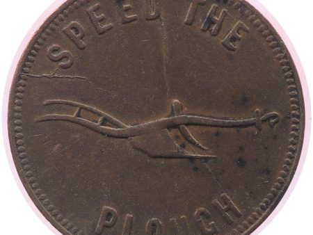 PE-5B2 No Date (1860) PEI Speed the Plough Bank Token, F-VF (F-15) Supply