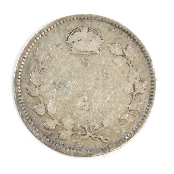 1912 Canada 5-cents Filler Online Sale