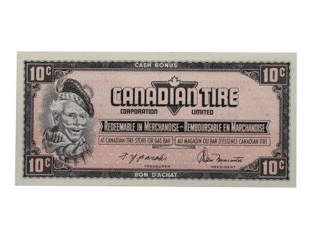 S4-C-YN 1974 Canadian Tire Coupon 10 Cents AU-UNC Supply