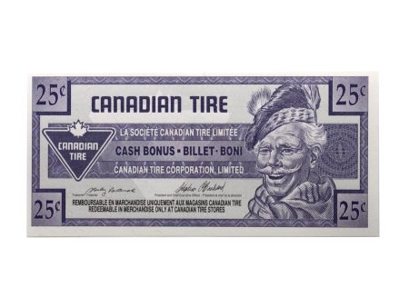 S17-D-99 1992 Canadian Tire Coupon 25 Cents Uncirculated For Cheap