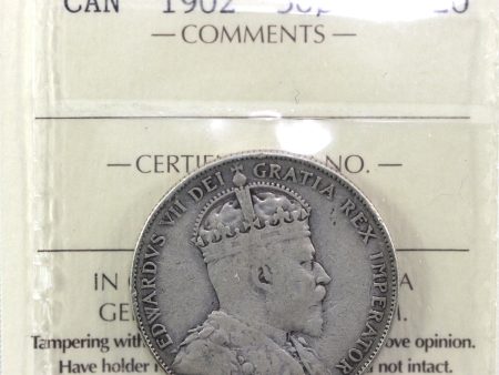 1902 Canada 50-cents ICCS Certified VF-20 For Cheap