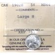 1902H Large H Canada 5-cents ICCS Certified MS-64 on Sale