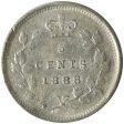 1888 Canada 5-cents ICCS Certified EF-45 Online now