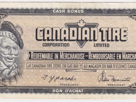 S4-E-ZN2 Orange # 1974 Canadian Tire Coupon 50 Cents Extra Fine For Cheap