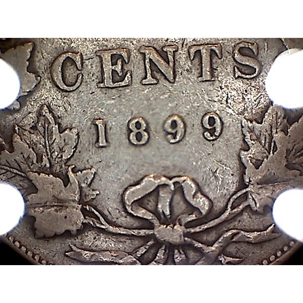 1899 Large 1st 9 Canada 50-cents F-VF (F-15) $ Hot on Sale