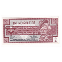 S21-G-00 1996 Canadian Tire Coupon $2.00 Almost Uncirculated Discount