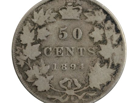 1894 Canada 50-cents Good (G-4) $ For Discount