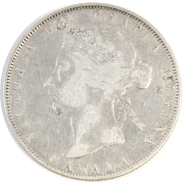 1890H Canada 50-cents VG-F (VG-10) $ Online Sale