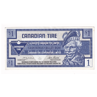 S20-Fa-20 Replacement 1996 Canadian Tire Coupon $1.00 AU-UNC on Sale